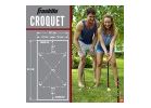 Franklin Sports 50211 Family Croquet Set, Wood Mallet
