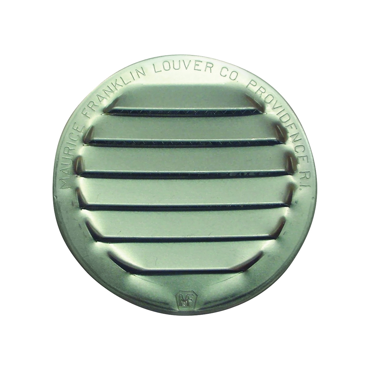 Maurice Franklin RL-1002.5 2.5 in. Round Aluminum Screen Louver