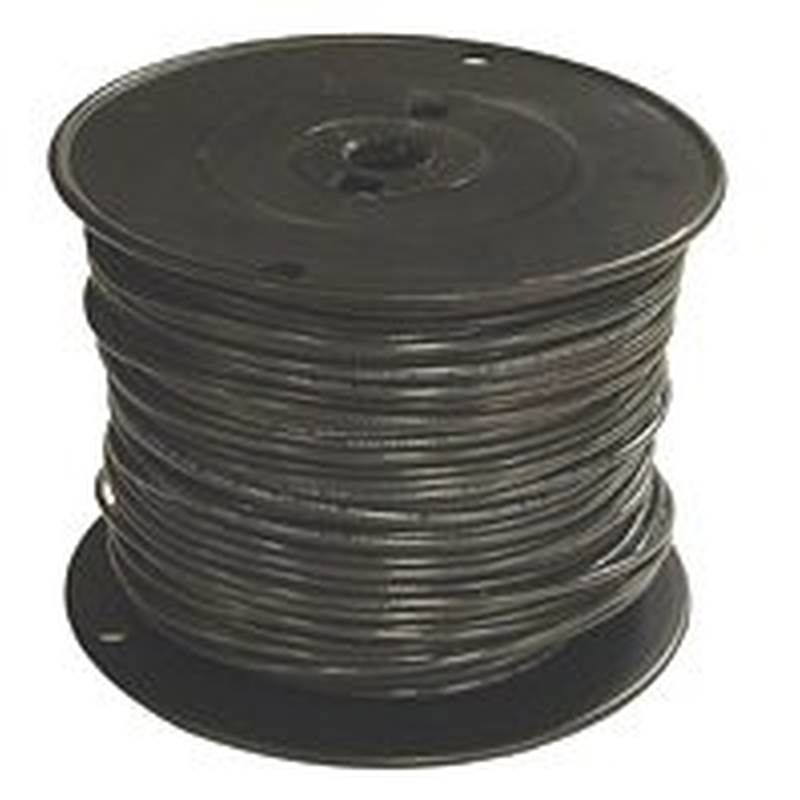 Romex 12BK-STRX500 Building Wire, 12 AWG Wire, 1 -Conductor, 500 ft L, Copper Conductor, Thermoplastic Insulation