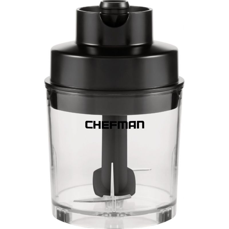 Chefman Cordless 5-In-1 Immersion Blender Set Black