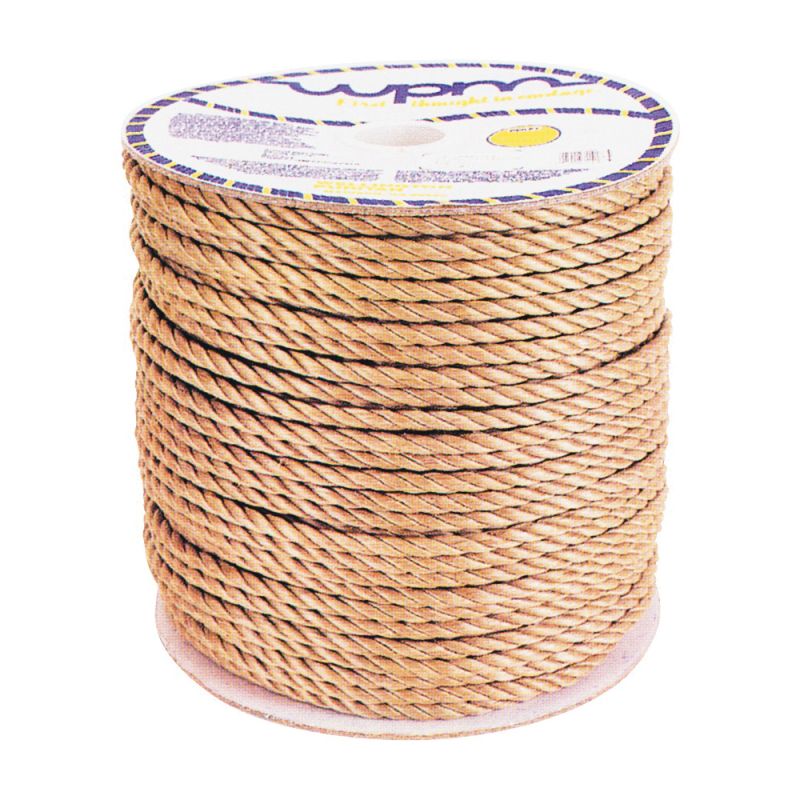 T.W. Evans Cordage 39-011 Rope, 1/4 in Dia, 100 ft L, Poly