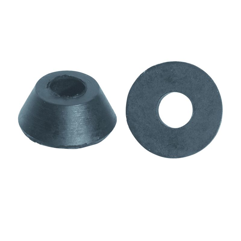 Danco 38806B Faucet Washer, 5/16 in ID x 13/16 in OD Dia, 5/16 in Thick, Rubber, For: 3/8 in OD Tubing into Ballcock Orange (Pack of 5)