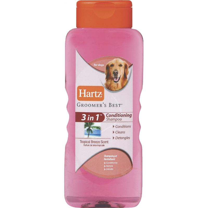 Hartz Groomer&#039;s Best 3-In-1 Dog Conditioning Shampoo 18 Oz.