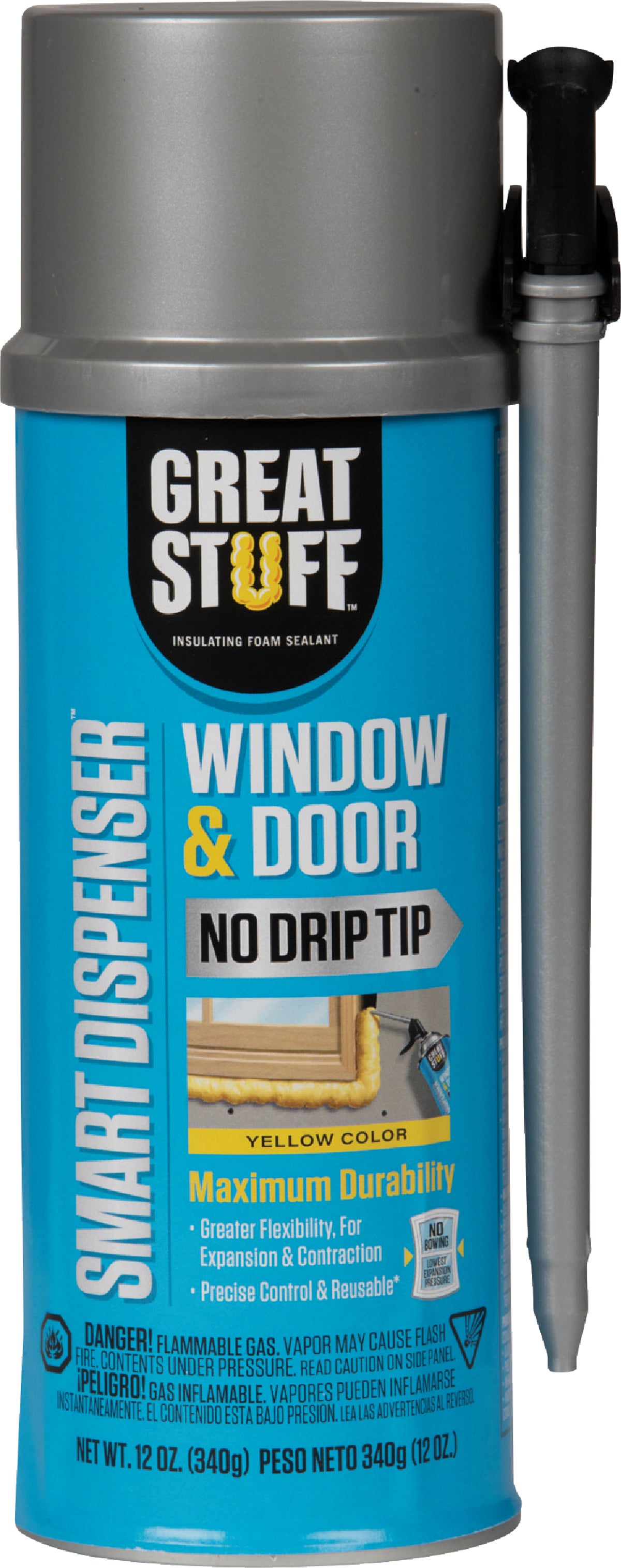 Great Stuff Window & Door Yellow Foam Sealant 12 oz.