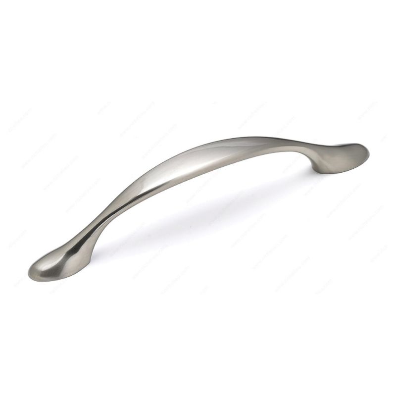 Richelieu 7814 Series DP7814195 Cabinet Pull, 4-31/32 in L Handle, 0.92 in H Handle, 15/16 in Projection, Metal Traditional
