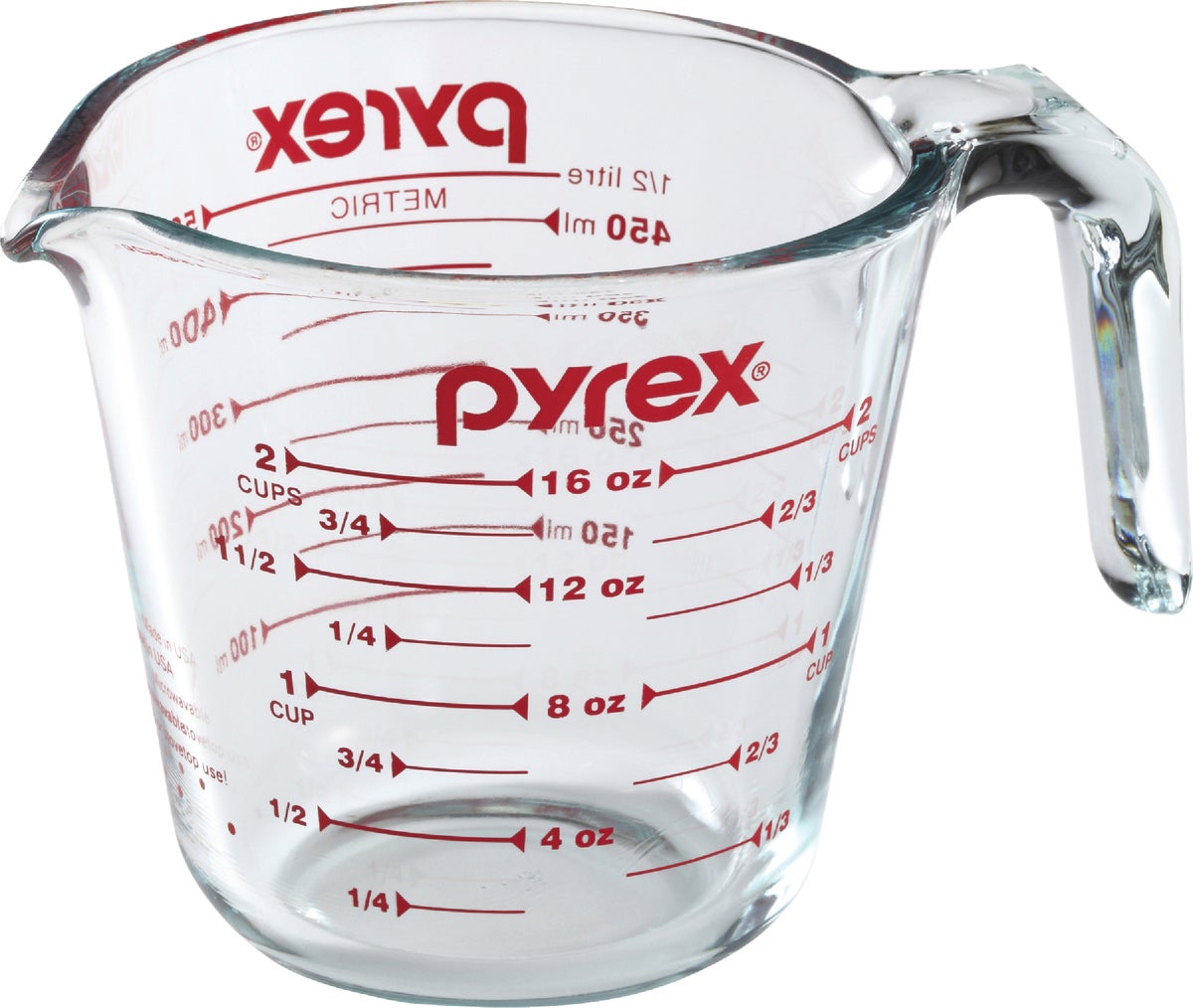 Pyrex Prepware 8 Cup Clear Glass Measuring Cup with Lid - Ambridge Home  Center