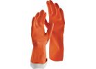 Libman Premium Latex Rubber Gloves L, Orange