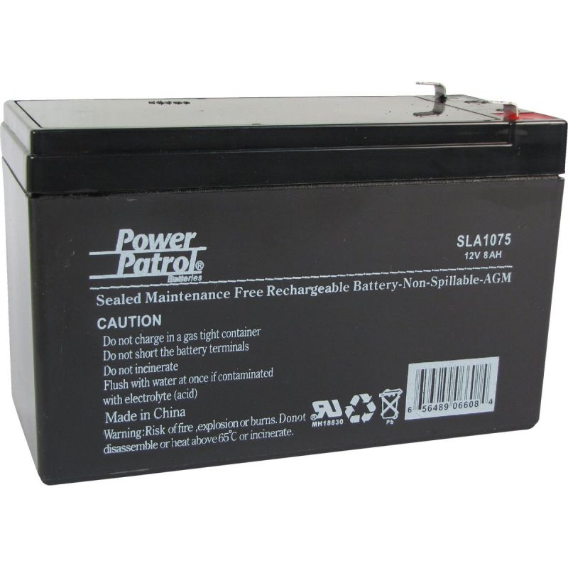 Interstate All Battery Power Patrol 12V Security Sytem Battery 8