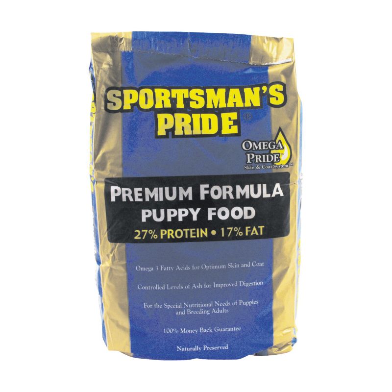 Sportsman&#039;s Pride 10059 Dog Food, Puppy Breed, Chicken Flavor, 33 lb Bag
