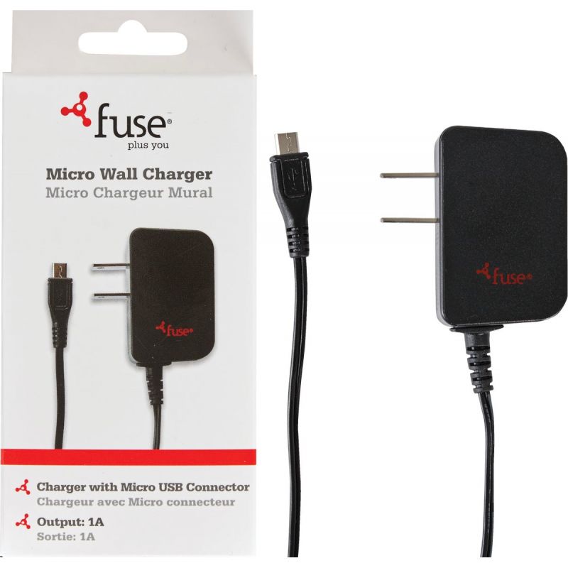 Fuse Wall USB Charger Black, 1