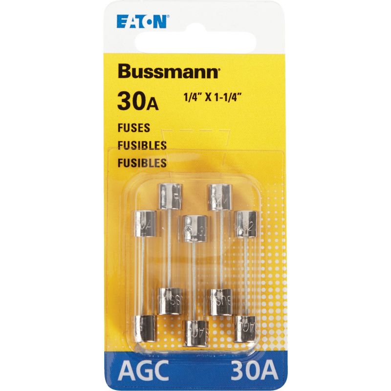 Bussmann Glass Tube Automotive Fuse Clear, 30