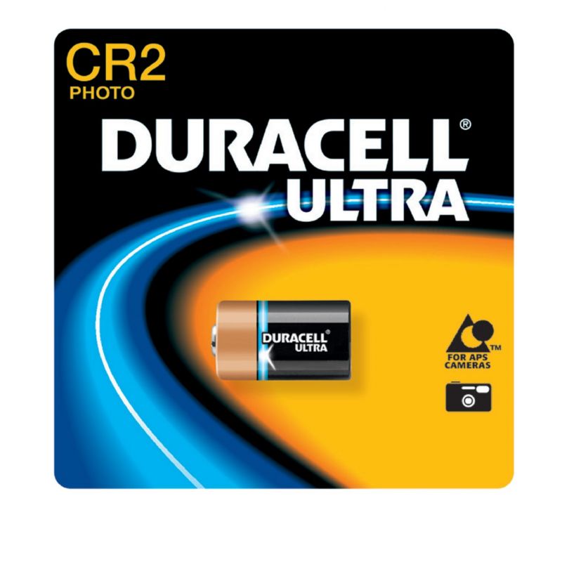 Duracell CR2 Ultra Lithium Battery 780 MAh