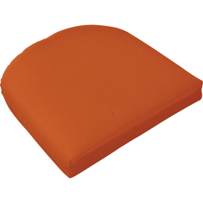 Casual Cushion Rounded Seat Pad Chair Cushion Pottery