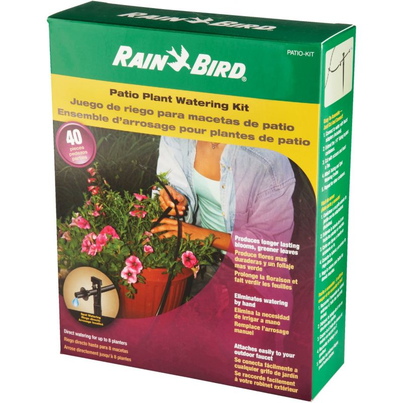 Rain Bird Patio Drip Irrigation Watering Kit