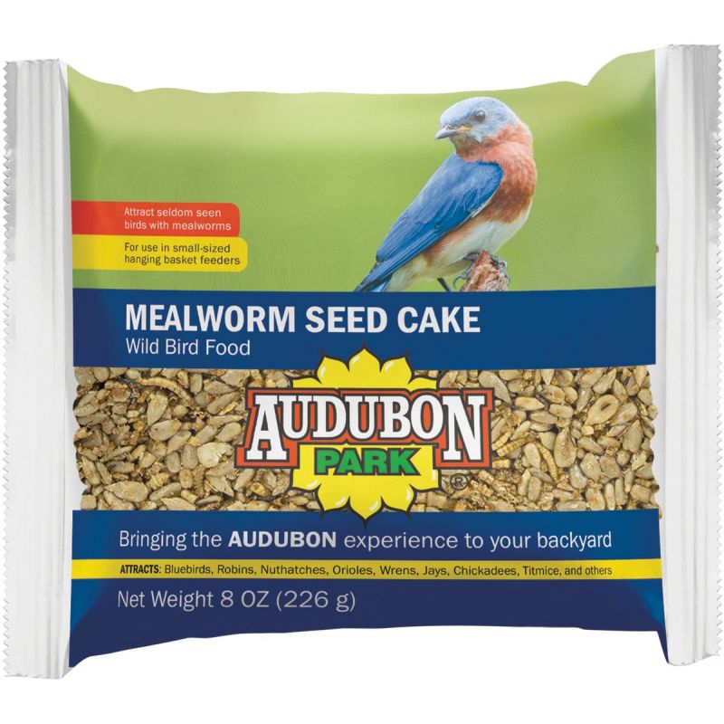 Audubon Park Mealworm Wild Bird Seed Cake