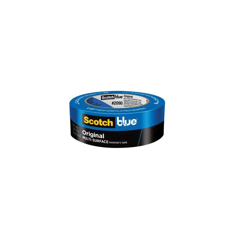 ScotchBlue 2090-48AP Painter&#039;s Tape, 60 yd L, 1.88 in W, Crepe Paper Backing, Blue, 1/PK Blue