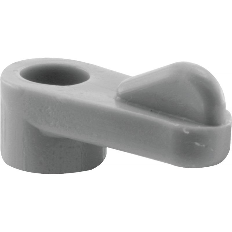 Prime-Line Swivel Plastic Screen Clips with Screws 1/16 In., Gray