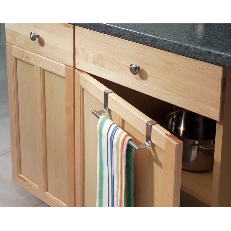 iDesign Zia Over-The-Cabinet Towel Bar