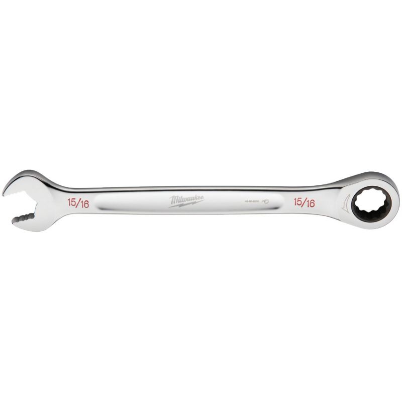 Milwaukee Ratcheting Combination Wrench 15/16 In.