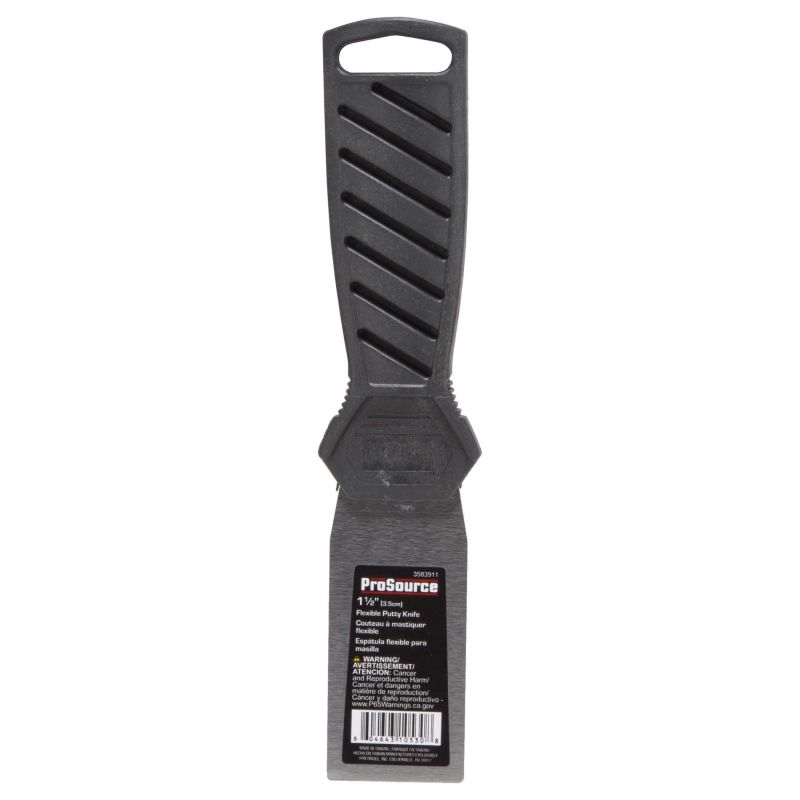 ProSource 10530 Putty Knife, 1-1/2 in W HCS Blade 3 In