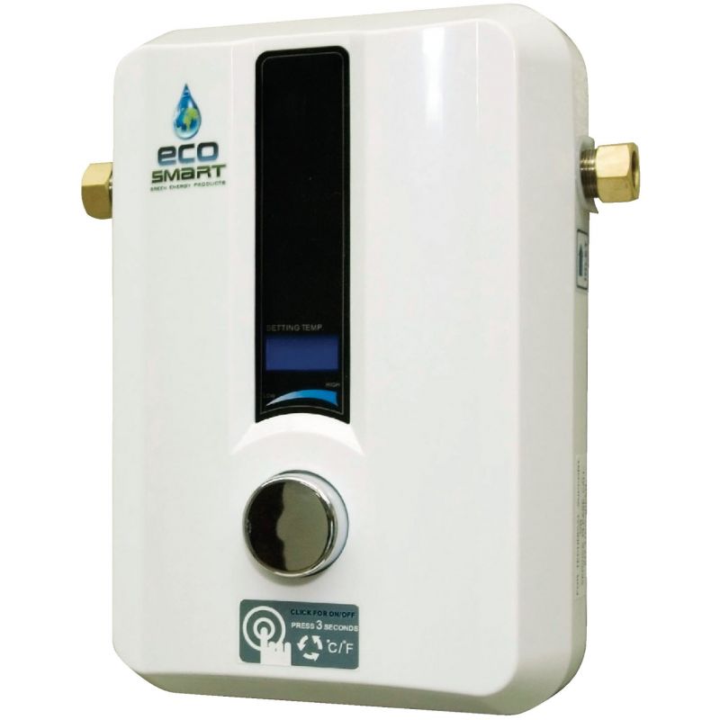 EcoSMART 220V 8.0kW Electric Tankless Water Heater 1.55 Gpm