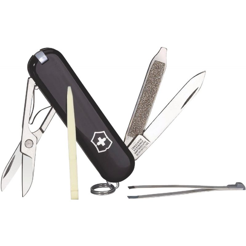 Victorinox Classic 7-Function Swiss Army Knife Black