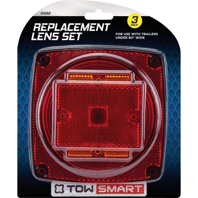 TowSmart Trailer Replacement Lenses Red