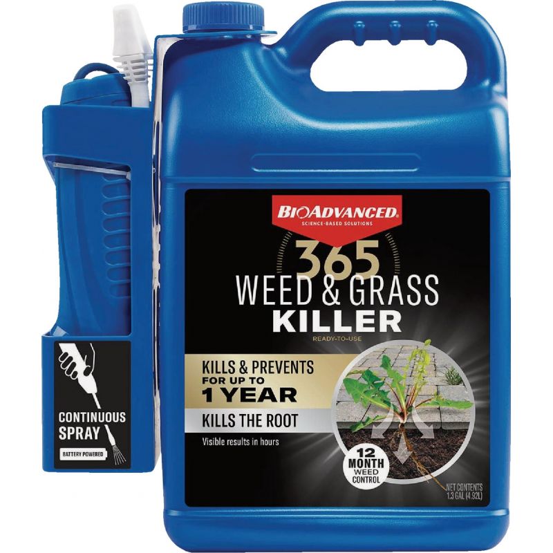 BioAdvanced 365 Weed &amp; Grass Killer 1.3 Gal., Wand