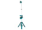 Makita LXT Series DML814 Cordless Tower Work/Multi‑Directional Light, 18 V, Lithium-Ion Battery, 12-Lamp, LED Lamp Teal