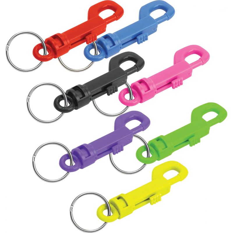 Lucky Line C-Clip Assorted 2-3/8 In. Anodized Aluminum C-Clip Key