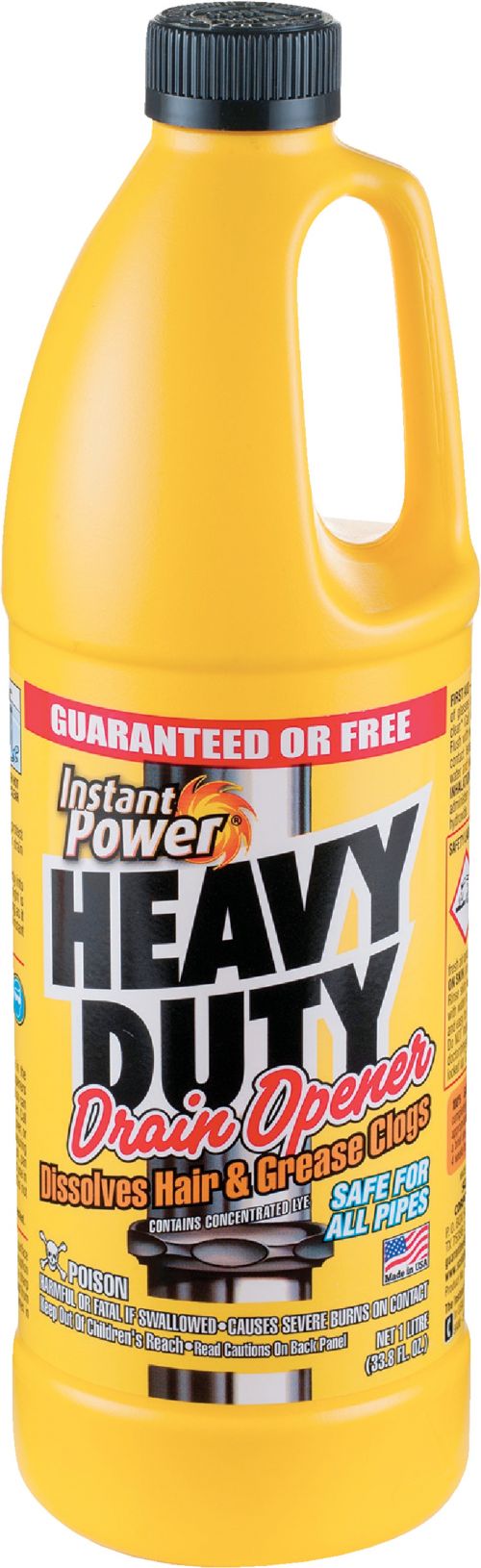 Instant Power Hair and Grease Drain Cleaner Opener Liquid Clog Remover 20  Oz.