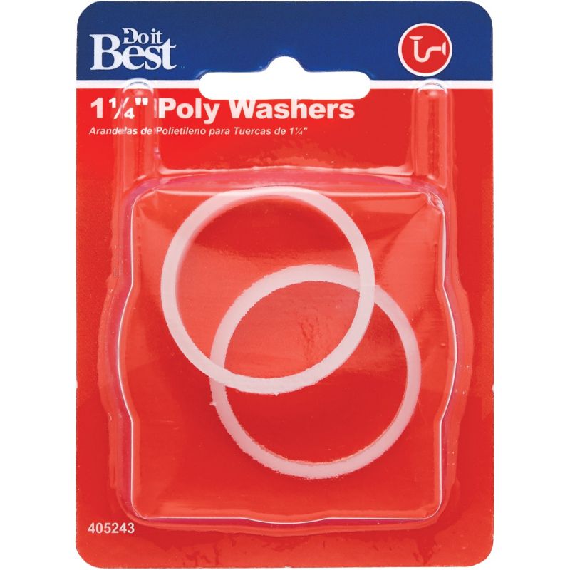 Do it Poly Slip-Joint Washer 1-1/4 In. X 1-1/4 In., Clear