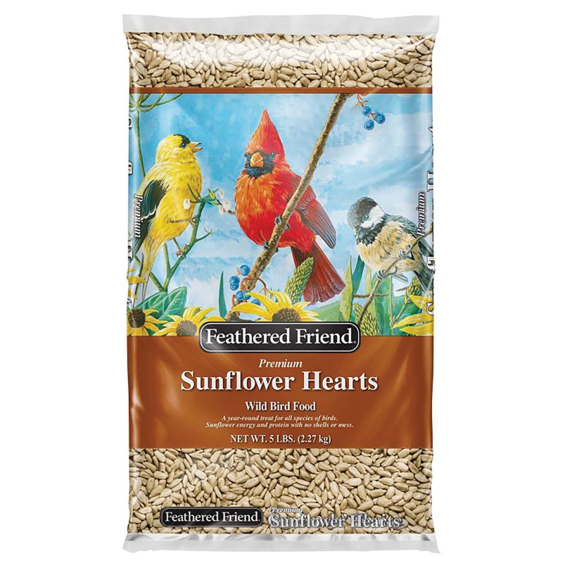 Feathered Friend 14403 Sunflower Hearts, 5 lb