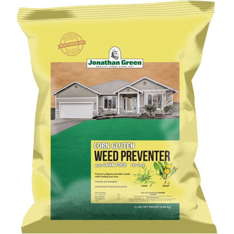 Jonathan Green Organics Corn Gluten Lawn Fertilizer With Weed Preventer