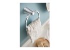 Moen Lindor MY8786CH Towel Ring, 5-7/16 in Dia Ring, Aluminum/Zinc, Chrome, Wall Mounting