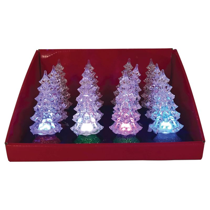 Santas Forest 21323 Christmas Ornament Assortment, Christmas Tree, LED Bulb