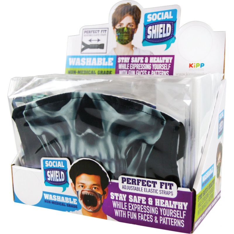 Novelty Shield-N-Play Adult Mask Washable (Pack of 24)