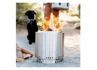 Solo Stove Ranger SSRAN-SD-2.0 Wood Burning Fire Pit, 15 in OAW, 15 in OAD, 16-1/4 in OAH, Round Silver