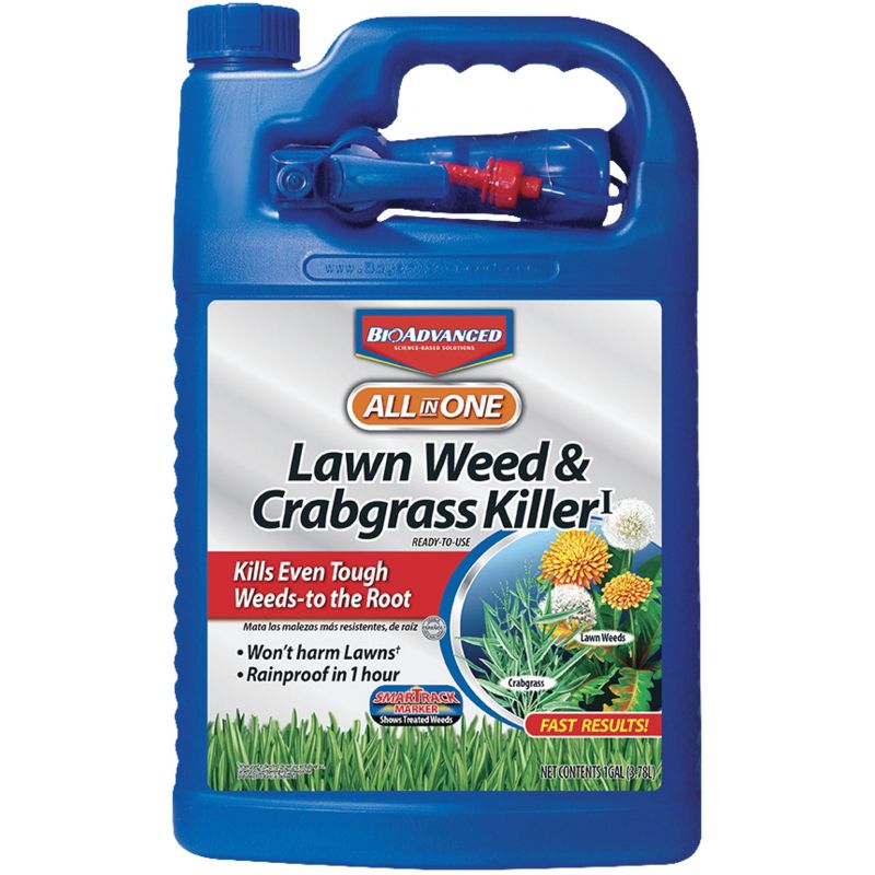 BioAdvanced All-in-1 Crabgrass &amp; Weed Killer 1 Gal., Trigger Spray