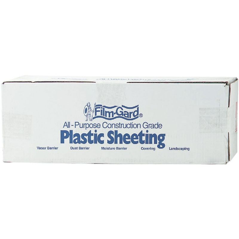 Film-Gard Construction Plastic Sheeting 16 Ft. X 100 Ft., Clear
