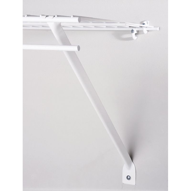 Closetmaid Wire Shelf Wall Clips For Drywall White