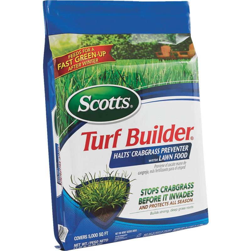 Buy Scotts Turf Builder Lawn Fertilizer With Halts Crabgrass Preventer ...