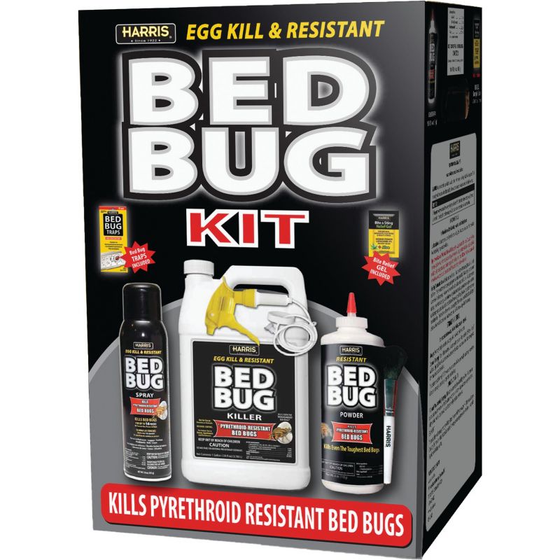 Harris Egg Kill &amp; Pyrethroid Resistant Bedbug Killer Kit Various