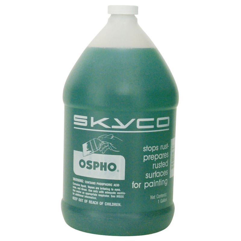 Ospho GAL Rust Inhibitor, Liquid, Acrid, Green, 1 gal, Jug Green (Pack of 4)