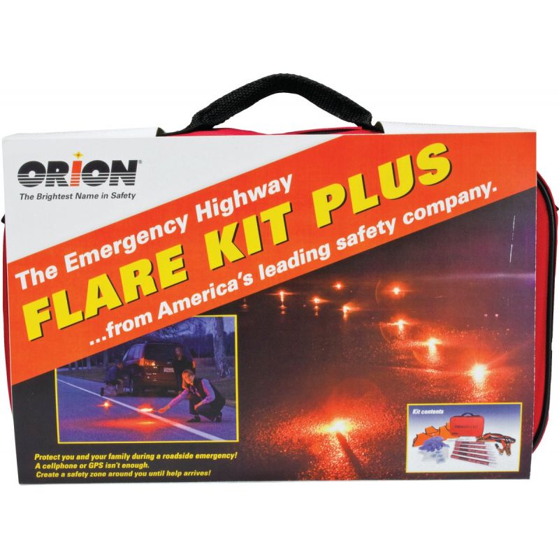 Orion 19-Piece Flare Kit Plus Emergency Road Kit