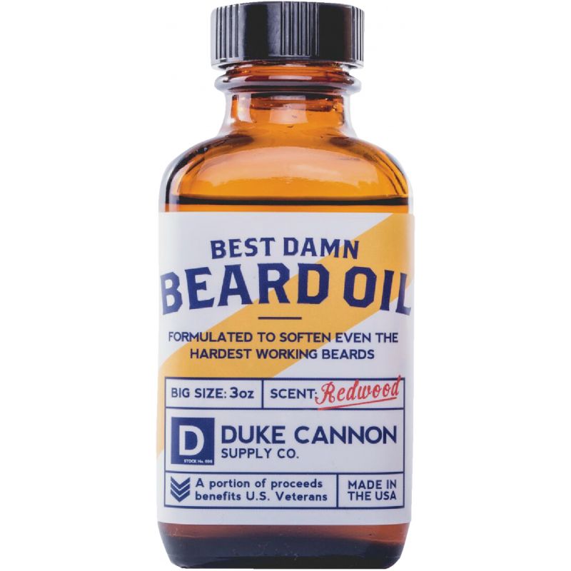 Duke Cannon Beard Oil 3 Oz.