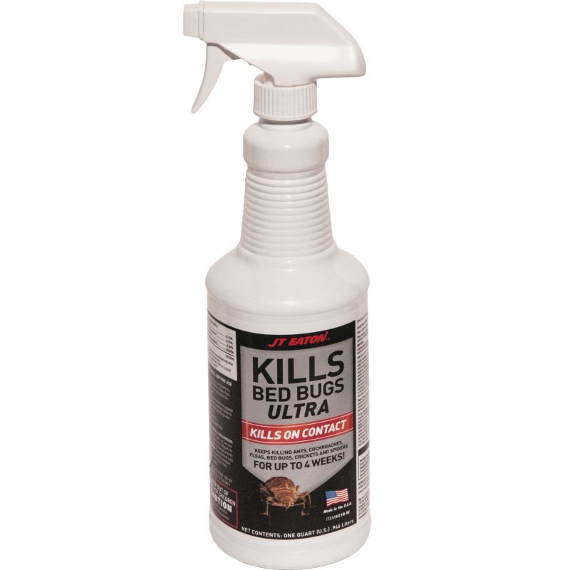 JT Eaton Kills Bed Bugs Ultra Bedbug Killer 1 Qt., Trigger Spray