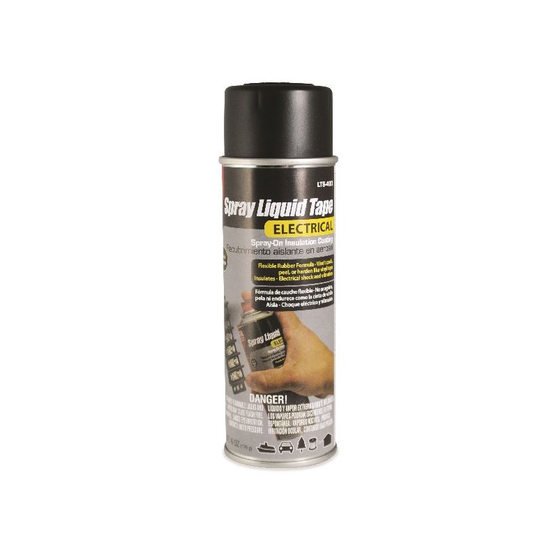 Gardner Bender LTS-400 Spray Liquid Tape, Black Black