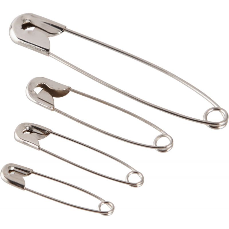 Smart Savers Assorted Size Safety Pins Assorted (Pack of 12)