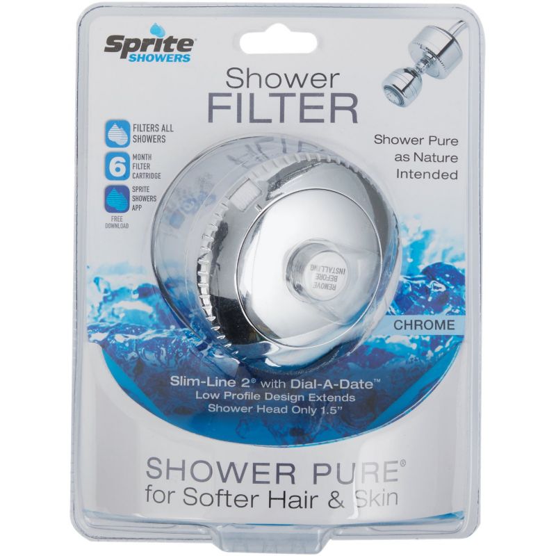 Sprite Slim-Line 2 Series Showerhead Water Filter